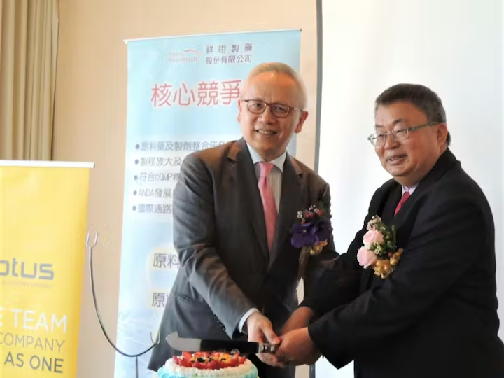 Sunny Pharmtech and Lotus Pharm announced partnership in aminocaproic acid tablets for the US